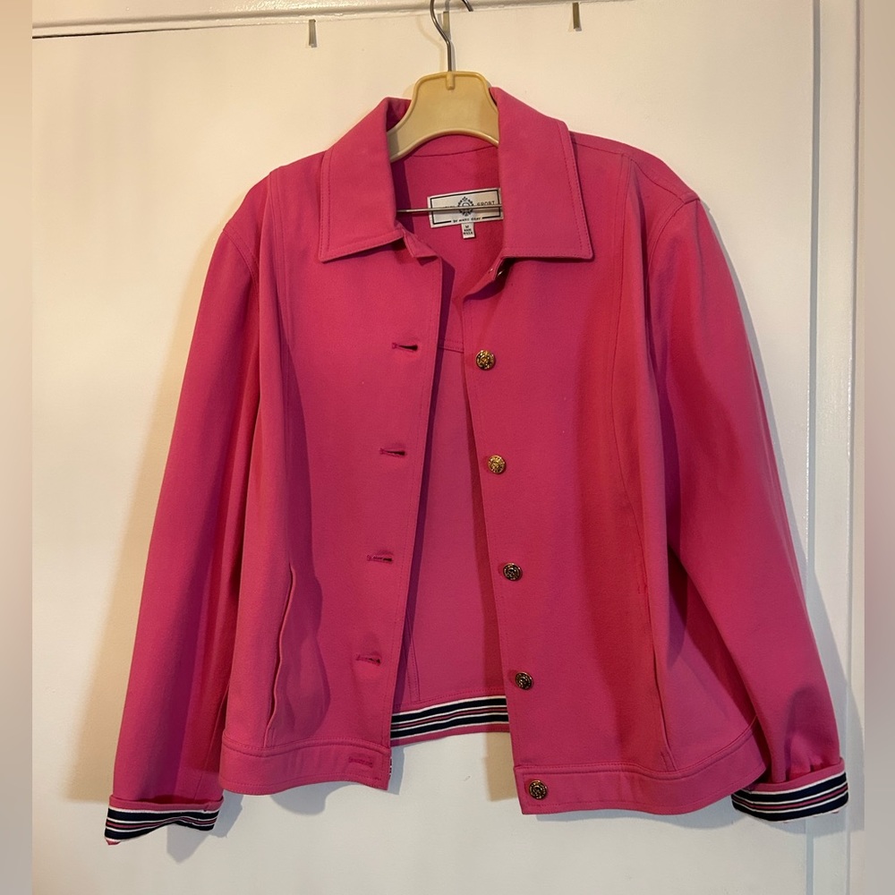 Pink Vintage St.John sport jacket.